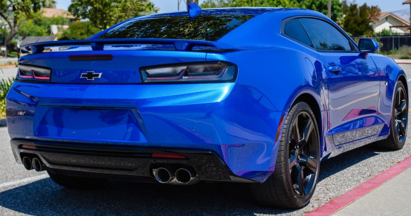 Camaro dark shop tail lights